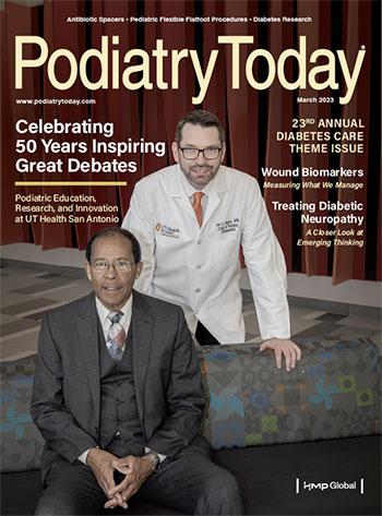 Podiatry Today March 2023, Dr. Bob Baravarian